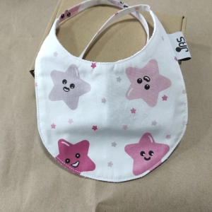 Nepromočiva portikla S - pink zvezdice