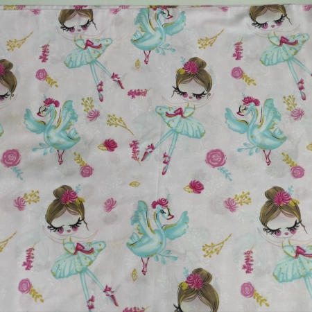 Pamučno platno - dezen balerina #2