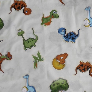 Pamučno platno - dezen dinosaurusi