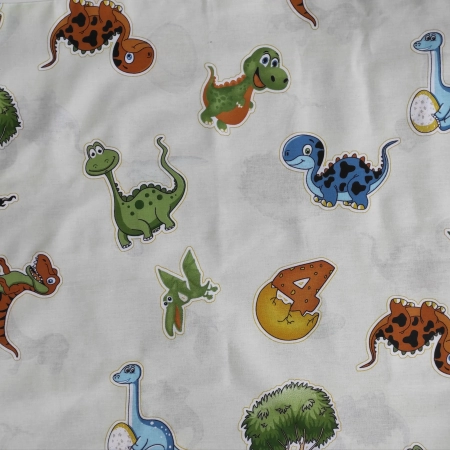 Pamučno platno - dezen dinosaurusi